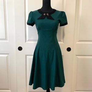 1940s Inspired Evening Dress